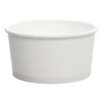 500MLWHITE BOWL W/LID -1000-PPC