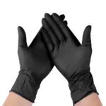 BLACK GLOVES PF MEDIUM 100PCS*10PKT-DLX