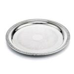 ROUND SILVER TRAY -40 CM